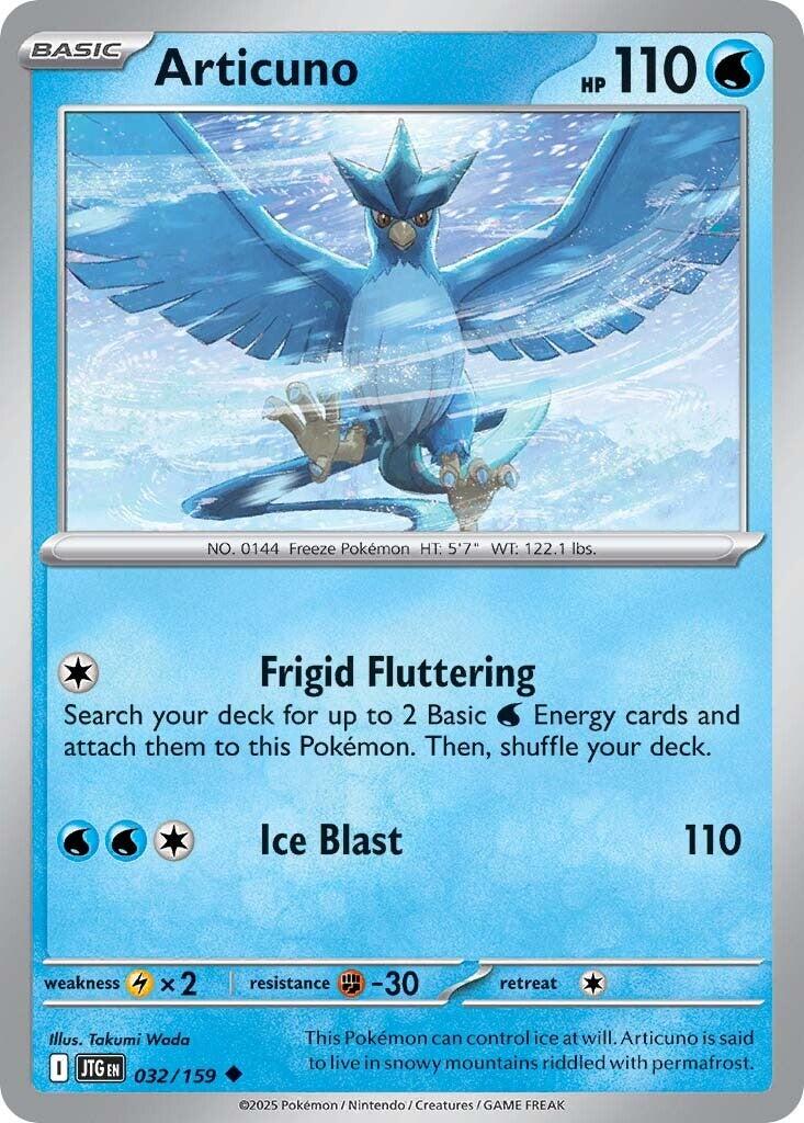 Articuno (032/159) [Scarlet & Violet: Journey Together] | Shuffle n Cut Hobbies & Games