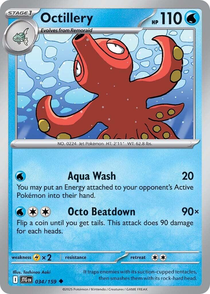 Octillery (034/159) [Scarlet & Violet: Journey Together] | Shuffle n Cut Hobbies & Games