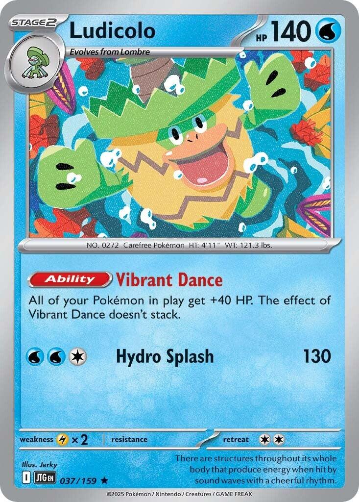 Ludicolo (037/159) [Scarlet & Violet: Journey Together] | Shuffle n Cut Hobbies & Games