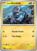 Alolan Geodude (044/159) [Scarlet & Violet: Journey Together]