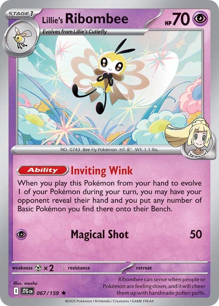 Lillie's Ribombee (067/159) [Scarlet & Violet: Journey Together] | Shuffle n Cut Hobbies & Games