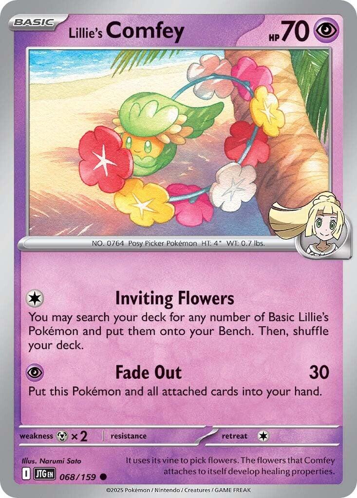 Lillie's Comfey (068/159) [Scarlet & Violet: Journey Together] | Shuffle n Cut Hobbies & Games