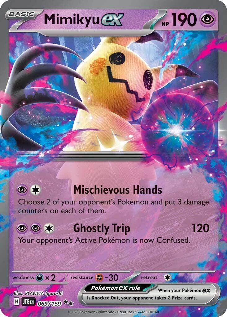 Mimikyu ex (069/159) [Scarlet & Violet: Journey Together] | Shuffle n Cut Hobbies & Games