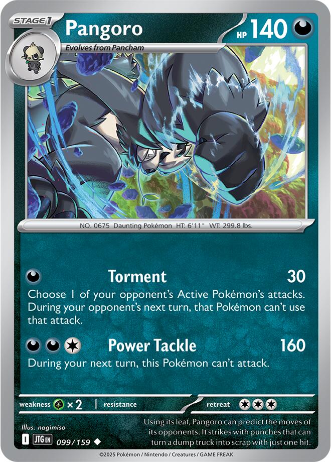 Pangoro (099/159) [Scarlet & Violet: Journey Together] | Shuffle n Cut Hobbies & Games