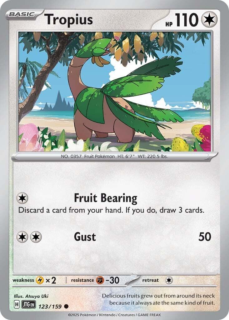 Tropius (123/159) [Scarlet & Violet: Journey Together] | Shuffle n Cut Hobbies & Games