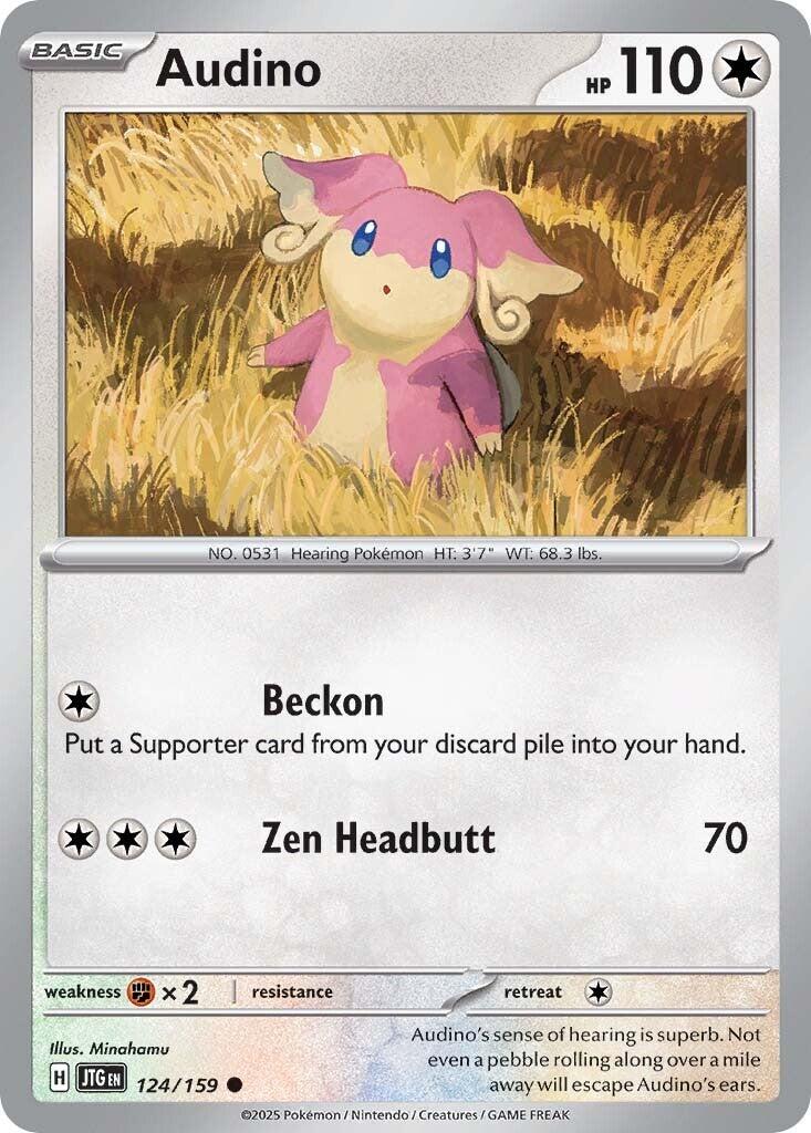 Audino (124/159) [Scarlet & Violet: Journey Together] | Shuffle n Cut Hobbies & Games