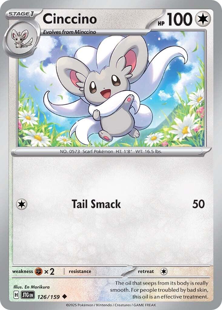 Cinccino (126/159) [Scarlet & Violet: Journey Together] | Shuffle n Cut Hobbies & Games