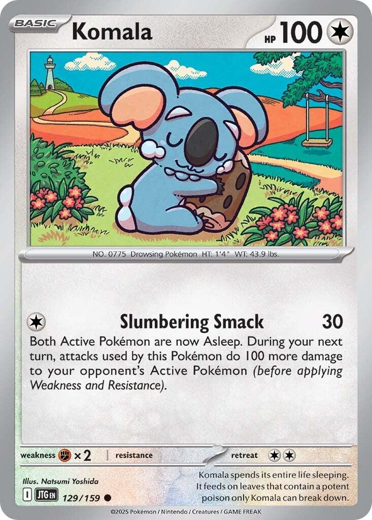 Komala (129/159) [Scarlet & Violet: Journey Together] | Shuffle n Cut Hobbies & Games