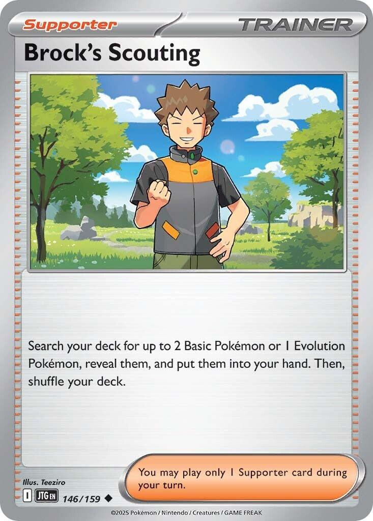 Brock's Scouting (146/159) [Scarlet & Violet: Journey Together] | Shuffle n Cut Hobbies & Games