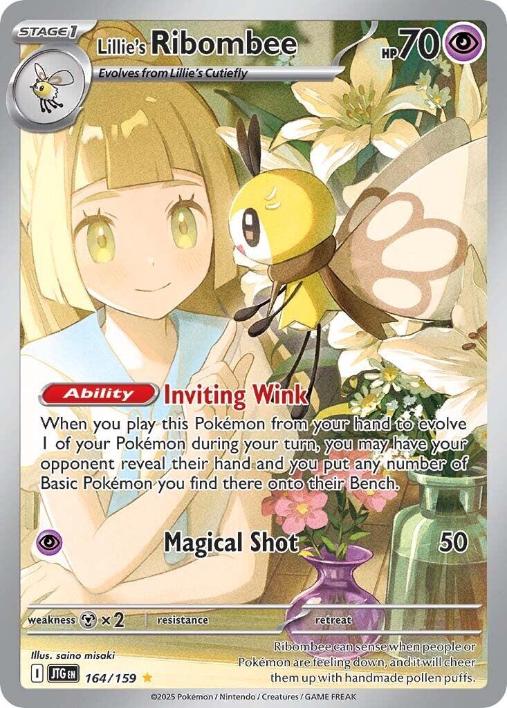 Lillie's Ribombee (164/159) [Scarlet & Violet: Journey Together] | Shuffle n Cut Hobbies & Games