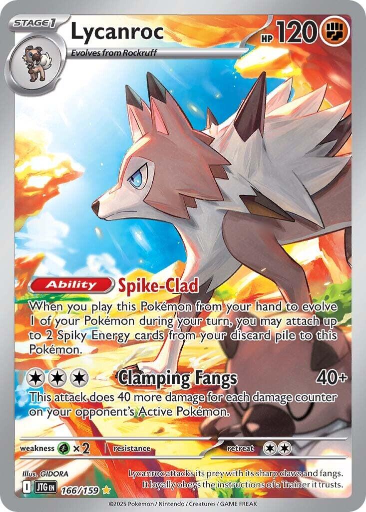 Lycanroc (166/159) [Scarlet & Violet: Journey Together] | Shuffle n Cut Hobbies & Games