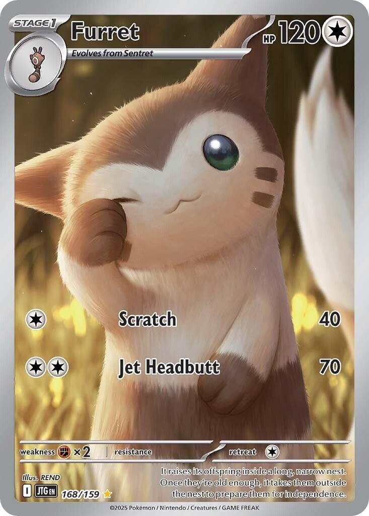 Furret (168/159) [Scarlet & Violet: Journey Together] | Shuffle n Cut Hobbies & Games