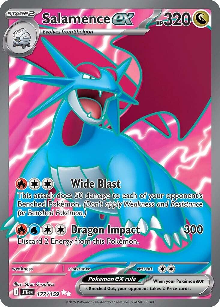 Salamence ex (177/159) [Scarlet & Violet: Journey Together] | Shuffle n Cut Hobbies & Games