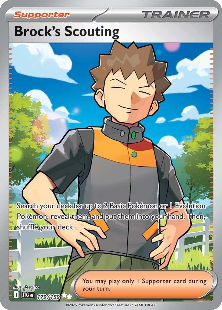 Brock's Scouting (179/159) [Scarlet & Violet: Journey Together] | Shuffle n Cut Hobbies & Games