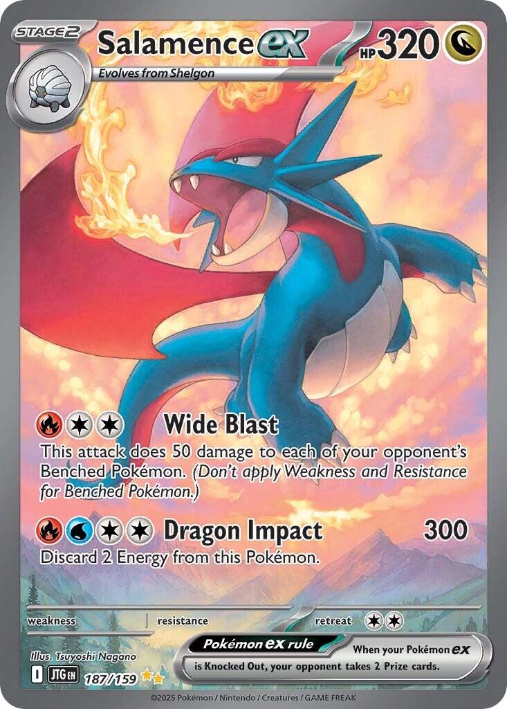 Salamence ex (187/159) [Scarlet & Violet: Journey Together] | Shuffle n Cut Hobbies & Games