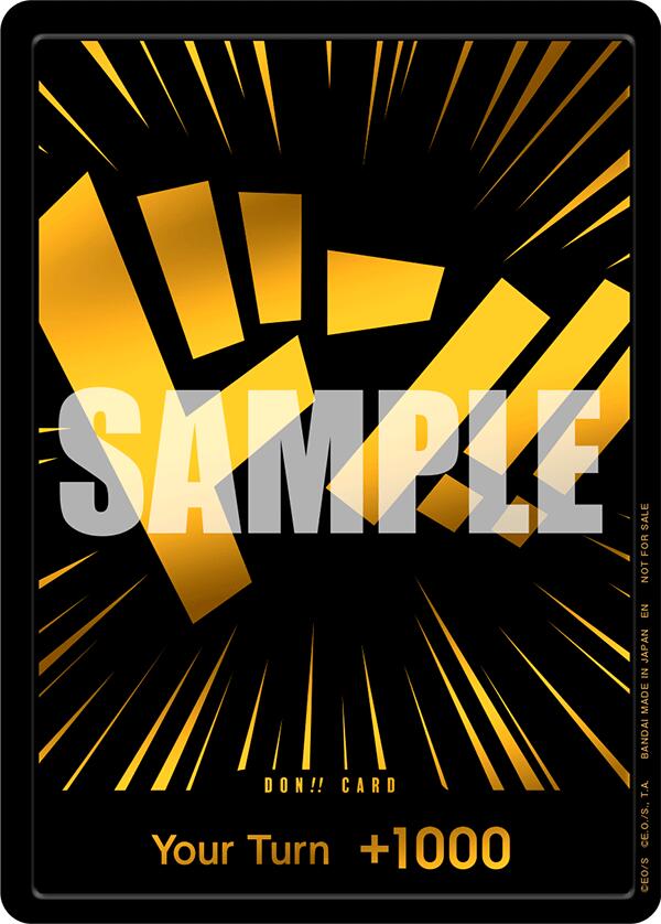 DON!! Card (Black and Gold) [One Piece Promotion Cards] | Shuffle n Cut Hobbies & Games
