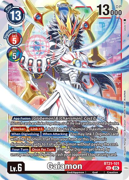 Gaiamon [BT21-101] [World Convergence] | Shuffle n Cut Hobbies & Games