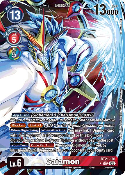 Gaiamon [BT21-101] (Alternate Art) [World Convergence] | Shuffle n Cut Hobbies & Games