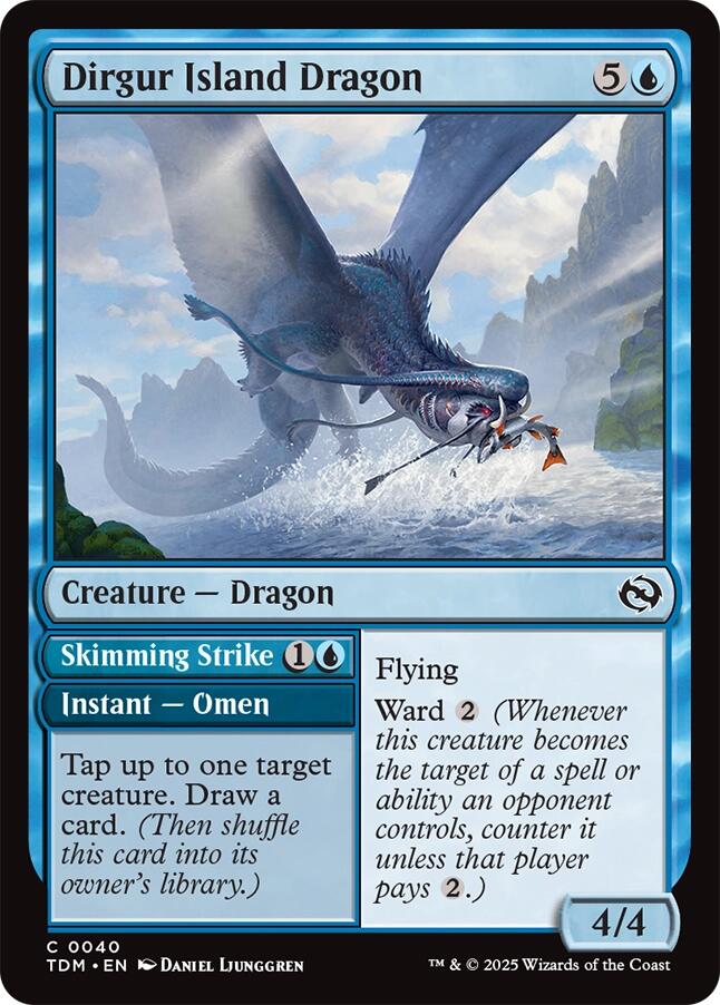 Dirgur Island Dragon [Tarkir: Dragonstorm] | Shuffle n Cut Hobbies & Games