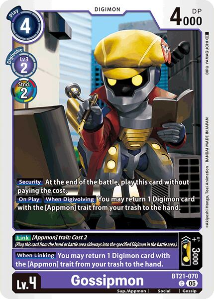 Gossipmon [BT21-070] [World Convergence] | Shuffle n Cut Hobbies & Games