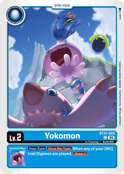Yokomon [BT21-003] [World Convergence] | Shuffle n Cut Hobbies & Games
