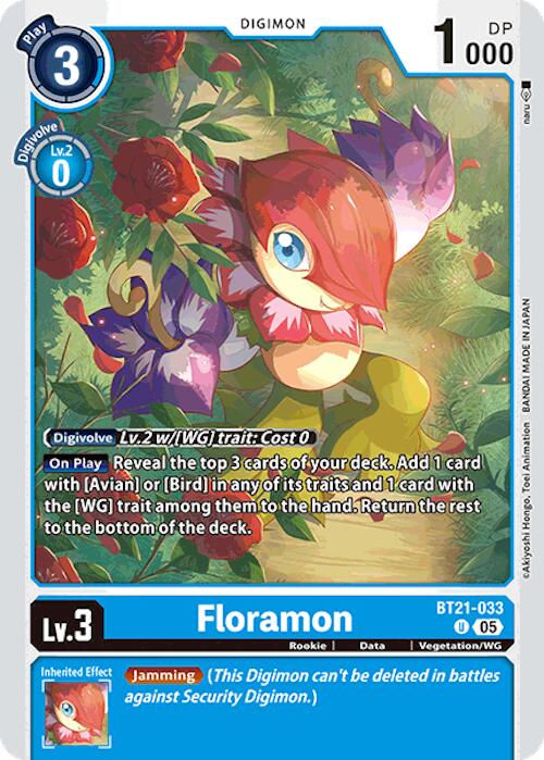 Floramon [BT21-033] [World Convergence] | Shuffle n Cut Hobbies & Games