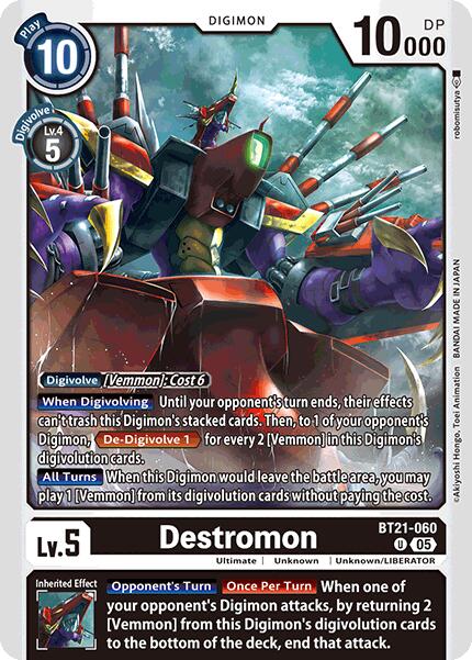 Destromon [BT21-060] [World Convergence] | Shuffle n Cut Hobbies & Games
