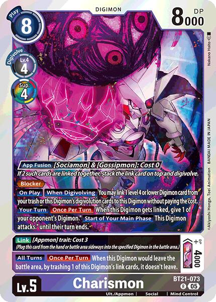 Charismon [BT21-073] [World Convergence] | Shuffle n Cut Hobbies & Games