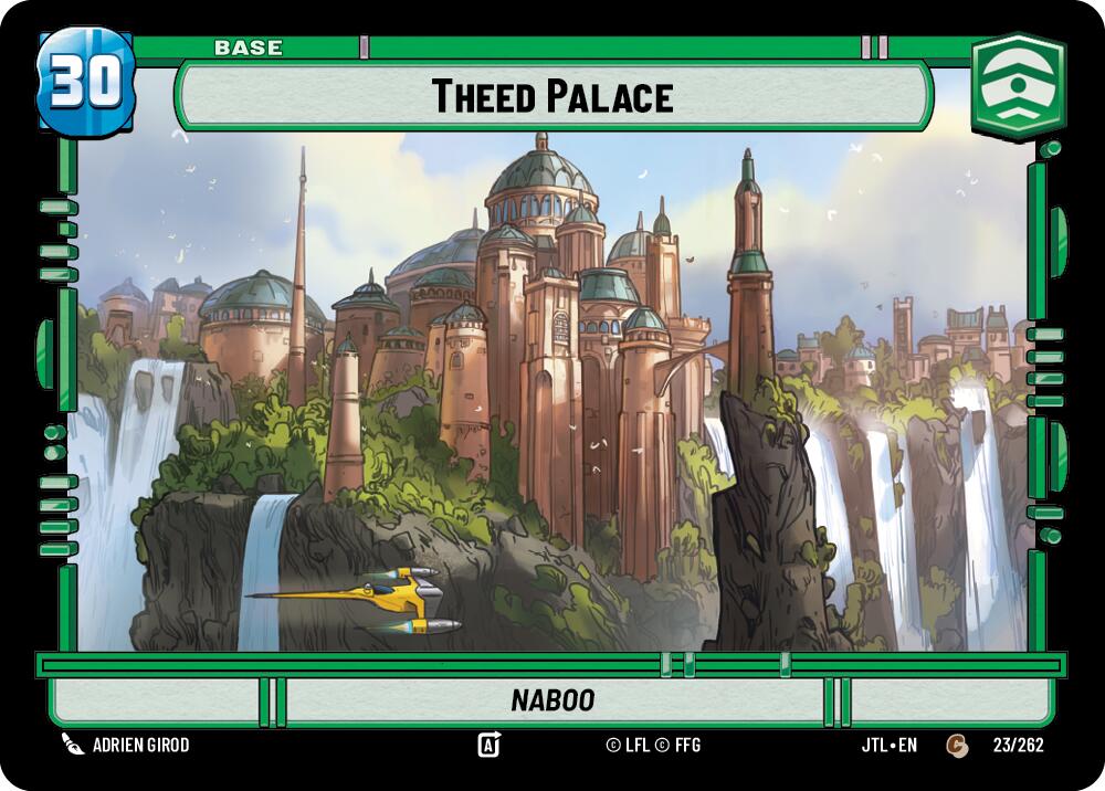 Theed Palace // Experience (023/262 // T03/T04) (023/262 // T03/T04) [Jump to Lightspeed] | Shuffle n Cut Hobbies & Games