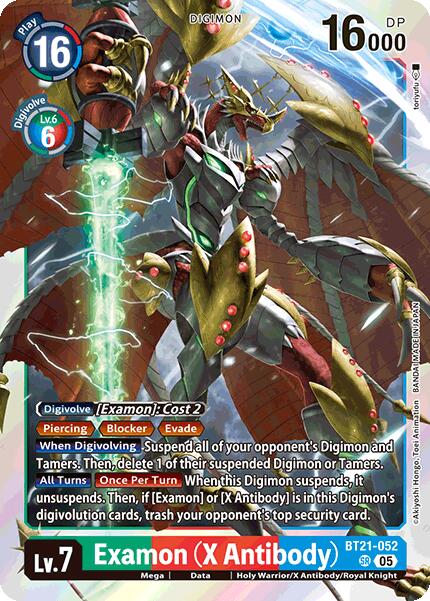 Examon (X Antibody) [BT21-052] [World Convergence] | Shuffle n Cut Hobbies & Games