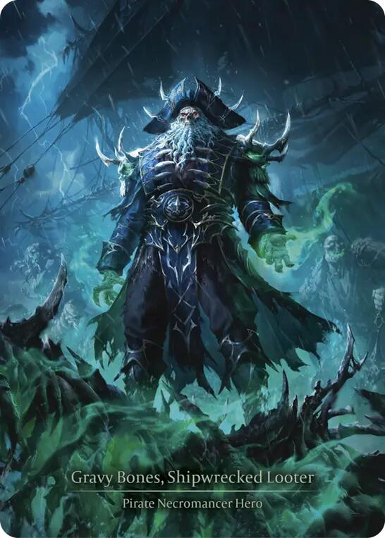 Gravy Bones, Shipwrecked Looter (Marvel) [SEA043] (High Seas)  Cold Foil | Shuffle n Cut Hobbies & Games