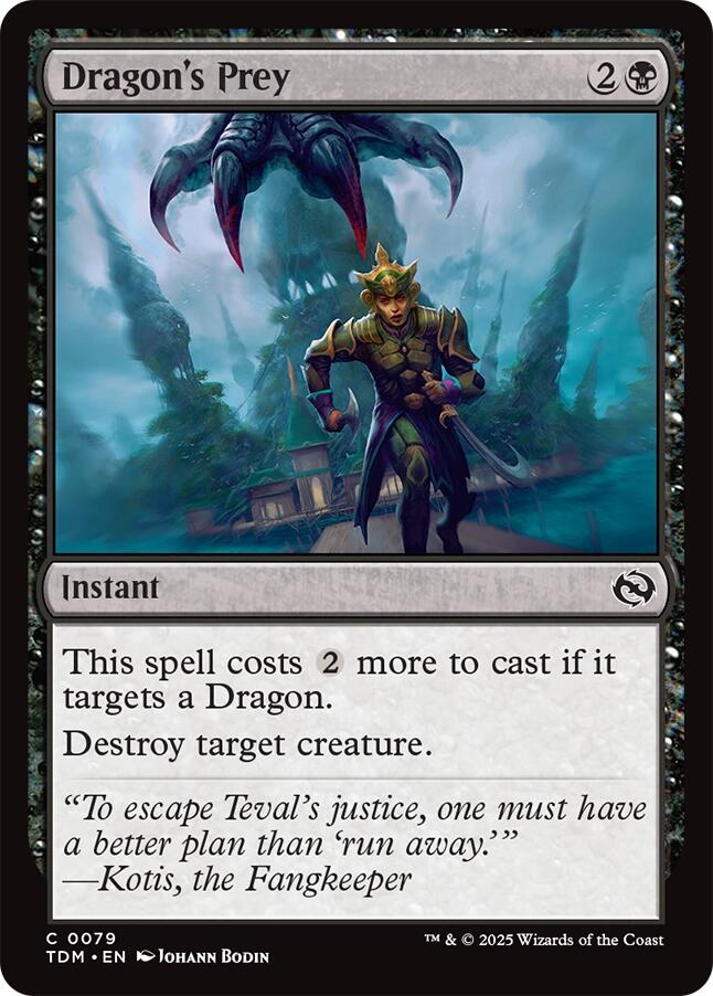 Dragon's Prey [Tarkir: Dragonstorm] | Shuffle n Cut Hobbies & Games