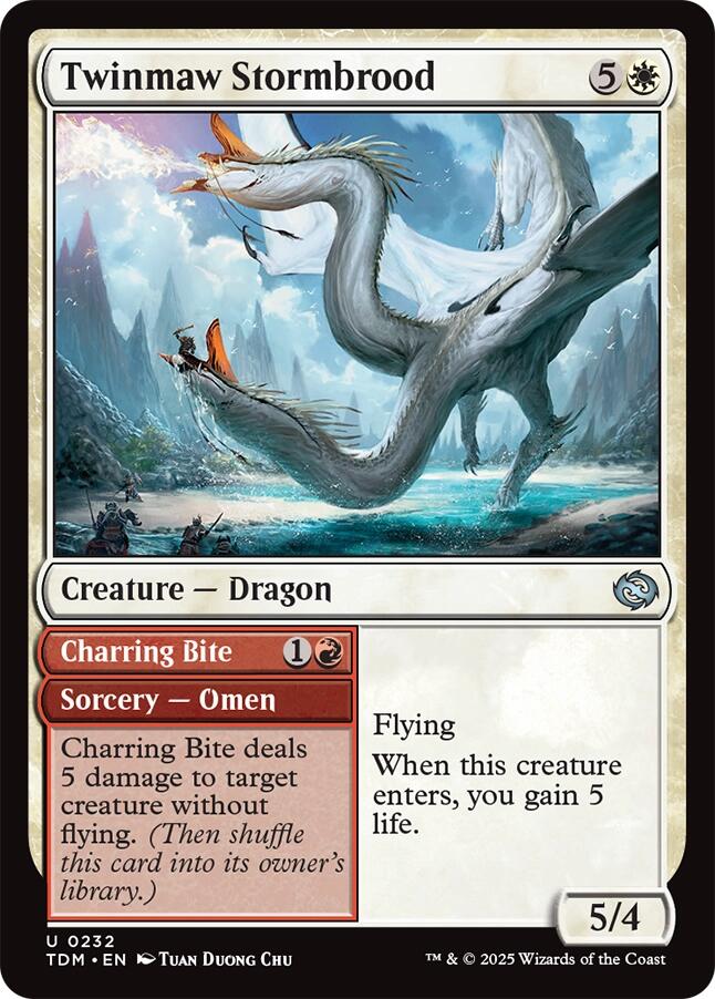 Twinmaw Stormbrood [Tarkir: Dragonstorm] | Shuffle n Cut Hobbies & Games