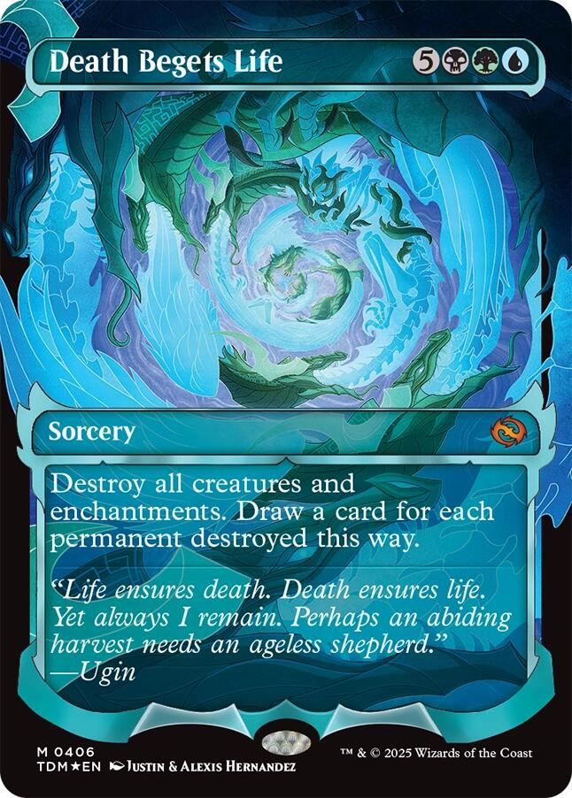 Death Begets Life (Showcase) [Tarkir: Dragonstorm] | Shuffle n Cut Hobbies & Games