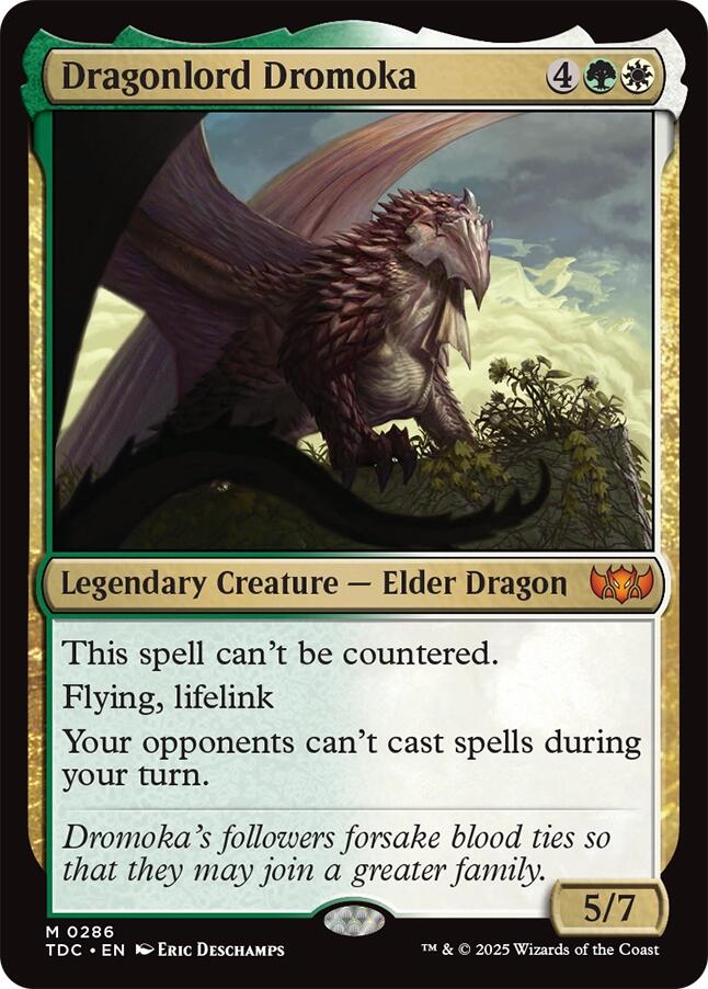 Dragonlord Dromoka [Tarkir: Dragonstorm Commander] | Shuffle n Cut Hobbies & Games