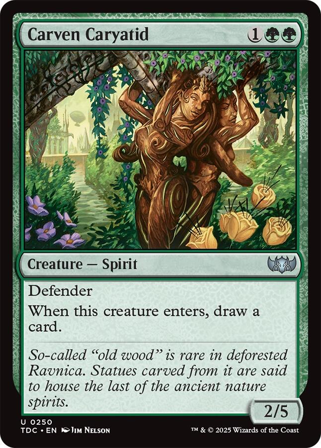 Carven Caryatid [Tarkir: Dragonstorm Commander] | Shuffle n Cut Hobbies & Games