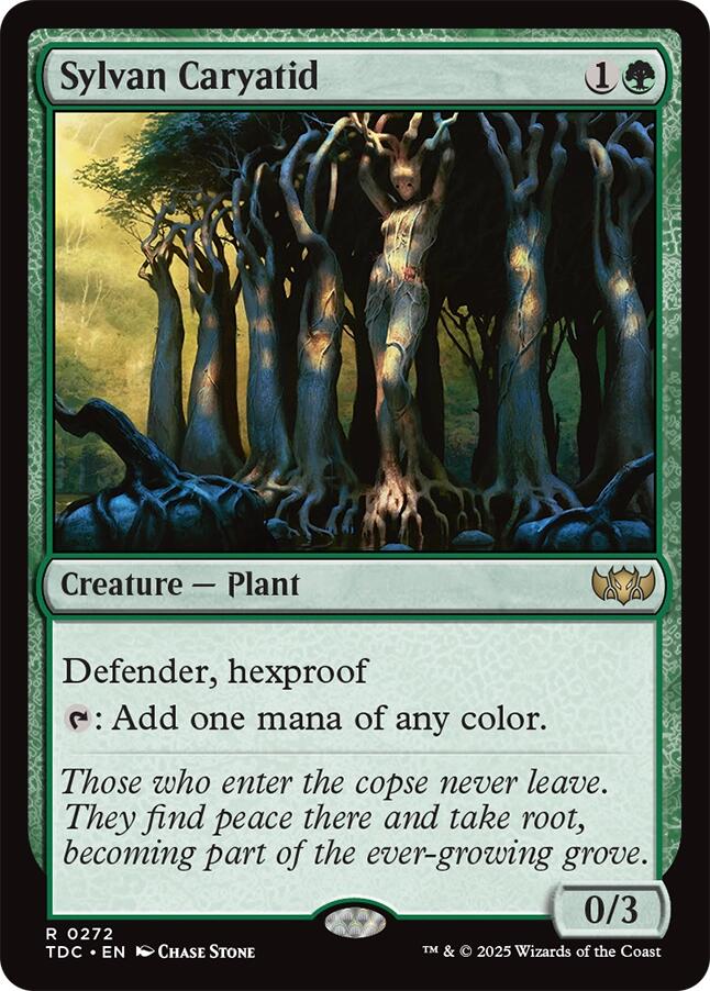 Sylvan Caryatid [Tarkir: Dragonstorm Commander] | Shuffle n Cut Hobbies & Games