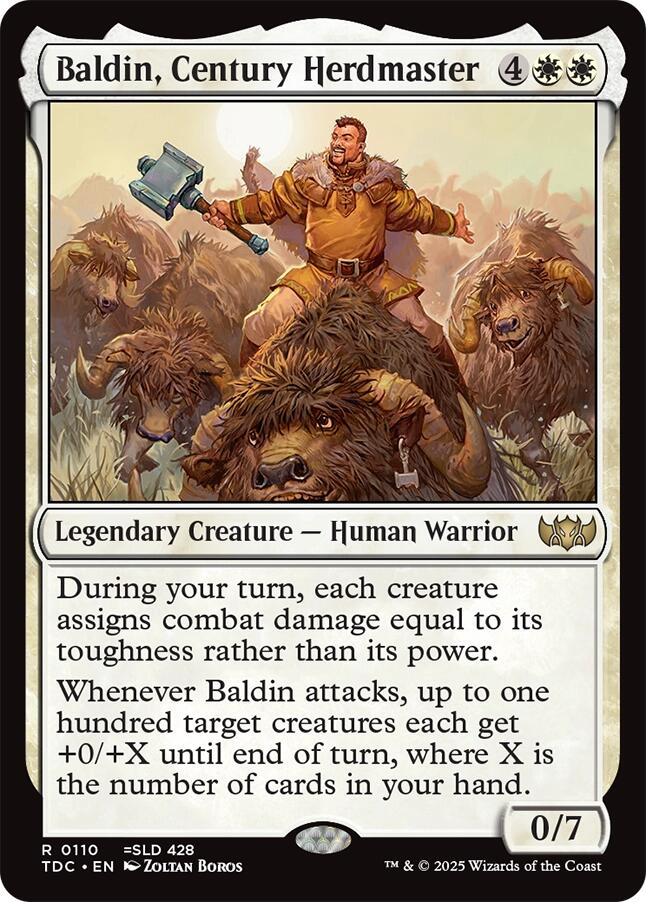 Baldin, Century Herdmaster [Tarkir: Dragonstorm Commander] | Shuffle n Cut Hobbies & Games