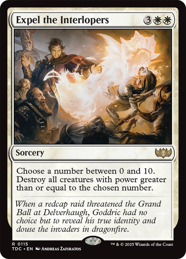 Expel the Interlopers [Tarkir: Dragonstorm Commander] | Shuffle n Cut Hobbies & Games
