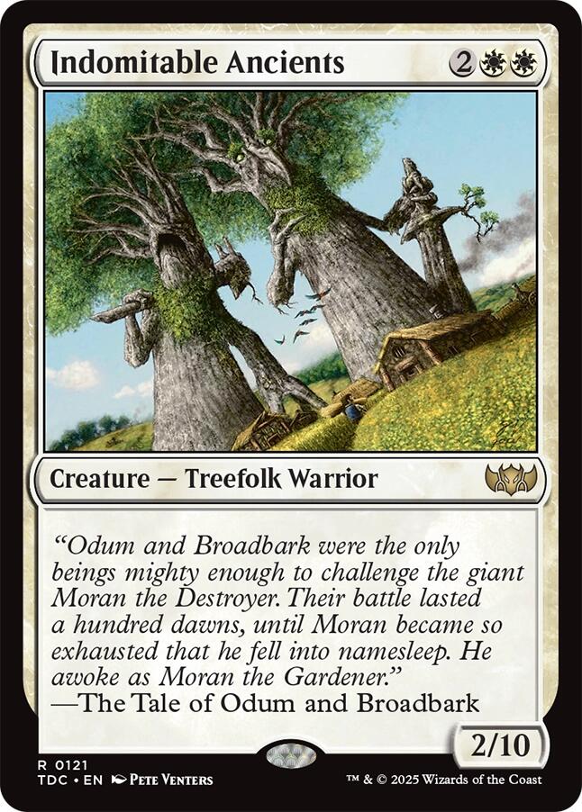 Indomitable Ancients [Tarkir: Dragonstorm Commander] | Shuffle n Cut Hobbies & Games