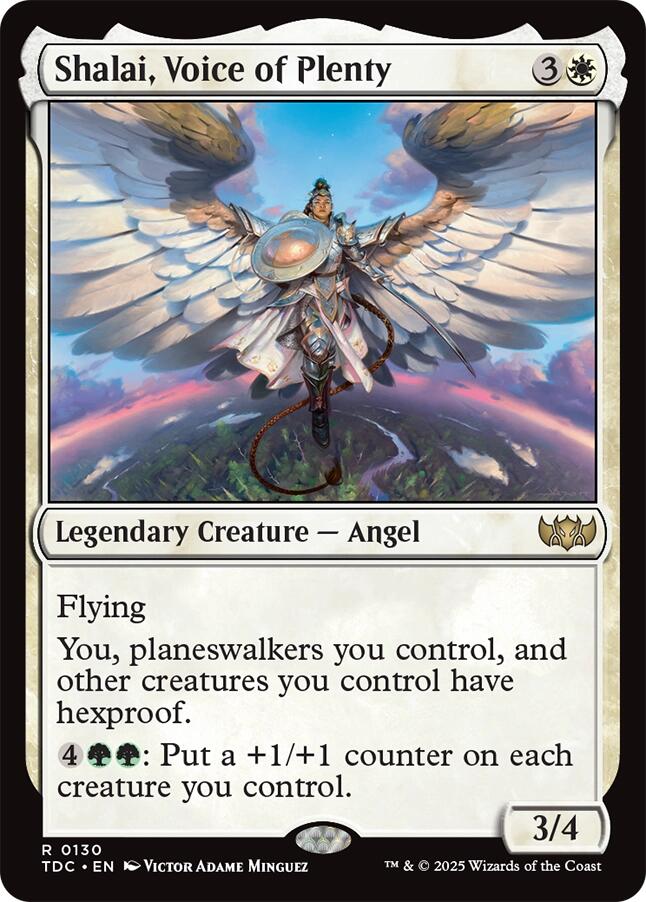 Shalai, Voice of Plenty [Tarkir: Dragonstorm Commander] | Shuffle n Cut Hobbies & Games