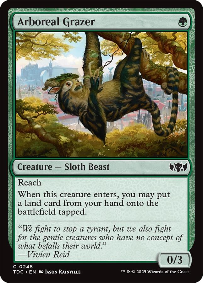 Arboreal Grazer [Tarkir: Dragonstorm Commander] | Shuffle n Cut Hobbies & Games
