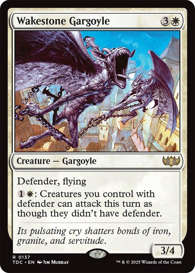 Wakestone Gargoyle [Tarkir: Dragonstorm Commander] | Shuffle n Cut Hobbies & Games