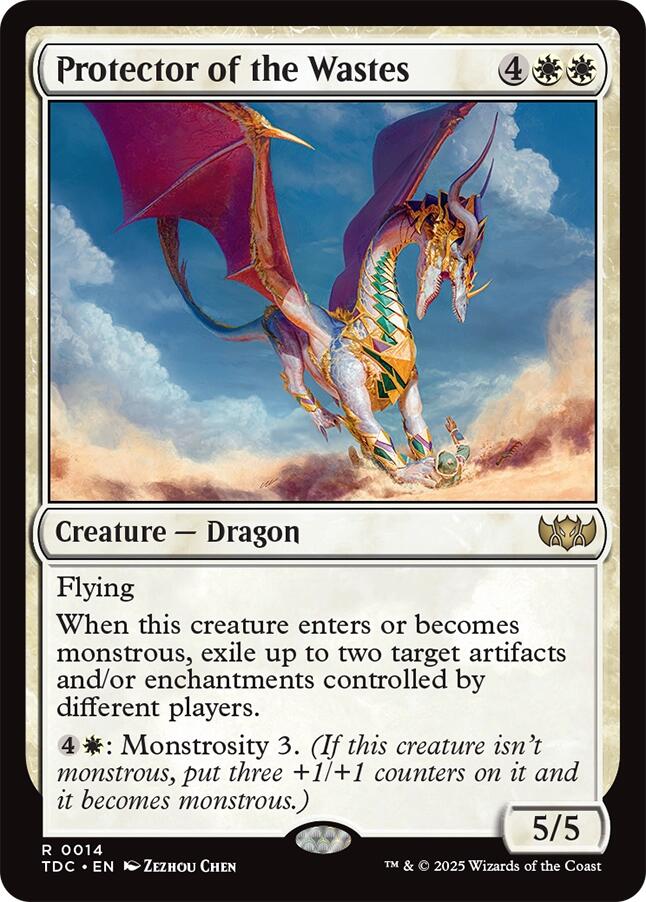Protector of the Wastes [Tarkir: Dragonstorm Commander] | Shuffle n Cut Hobbies & Games