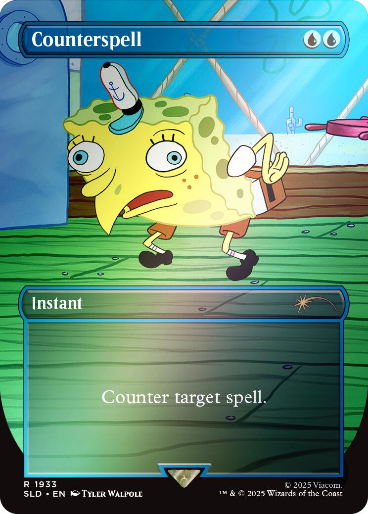 Counterspell (Rainbow Foil) [Secret Lair Drop Series] | Shuffle n Cut Hobbies & Games