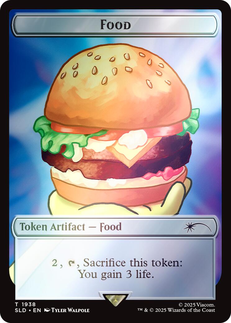 Food Token (1938) (Rainbow Foil) [Secret Lair Drop Series] | Shuffle n Cut Hobbies & Games