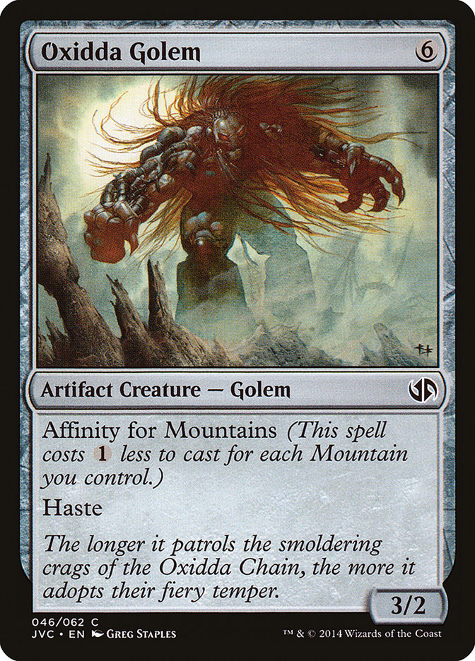 Oxidda Golem [Duel Decks Anthology] | Shuffle n Cut Hobbies & Games