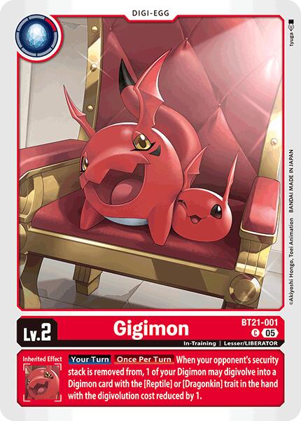 Gigimon [BT21-001] [World Convergence] | Shuffle n Cut Hobbies & Games