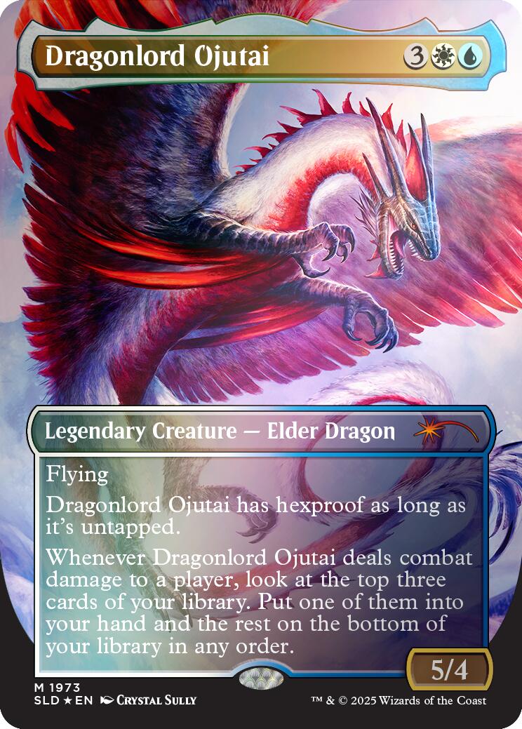 Dragonlord Ojutai (Rainbow Foil) [Secret Lair Drop Series] | Shuffle n Cut Hobbies & Games