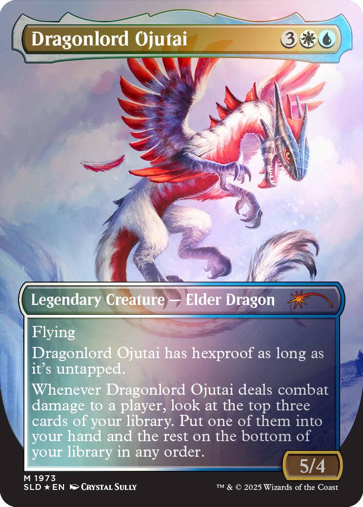 Dragonlord Ojutai (Rainbow Foil) [Secret Lair Drop Series]